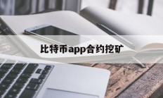 比特币app合约挖矿(比特币app合约挖矿是真的吗)